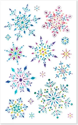 Image de Autocollants URSUS Crystal « Cristaux de glace »