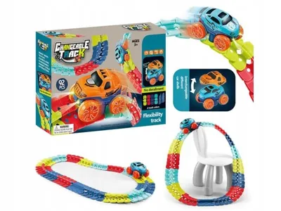 Obrázek produktu pro Flexibilní autodráha, závod 92 prvků
