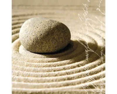 Produktbild von Glasbild Balance I GLA490 50x50 cm