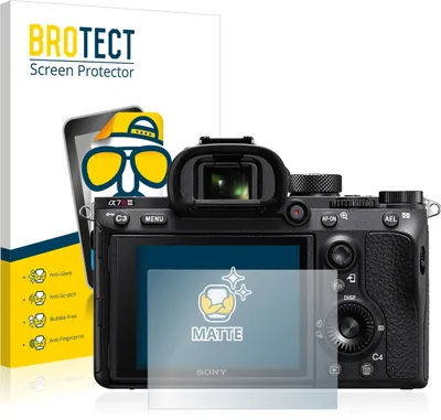 Produktbild von 2x BROTECT Schutzfolie für Sony Alpha 7R III Displayschutz Displayschutzfolie Folie Matt Entspiegelungsfolie