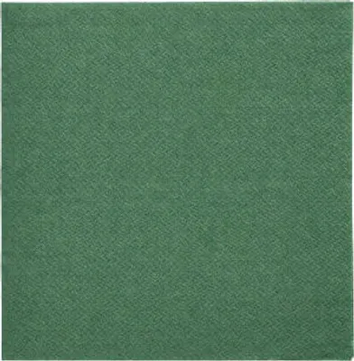 Produktbild von 48600 Servietten "DAILY Collection" 1/4-Falz 24 cm x 24 cm dunkelgrün
