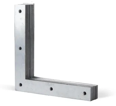 Produktbild von Alberts Eckwinkel | sendzimirverzinkt | 200 x 200 x 30 mm | 10er Set