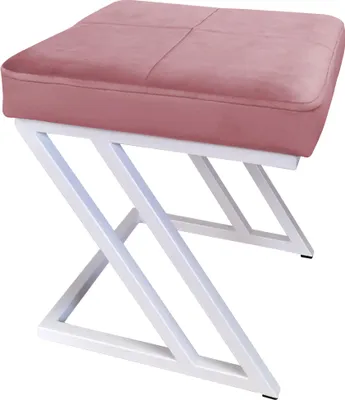 Zdjęcie produktu dla Pufa ZETA LOFT taboret podnóżek podstawa biała MG58