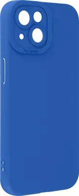 Immagine prodotto di Avizar, Custodia in silicone SoftGlow per Apple iPhone 15, fotocamera protetta, blu
