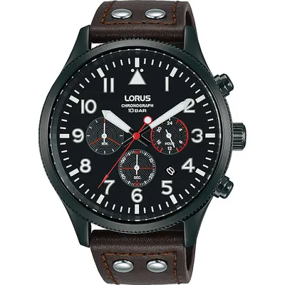 Immagine prodotto di Cronografo   Per lo sport Lorus Marrone Con vite  Collezione Sport - uomo
