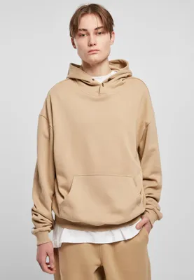 Imagen del producto de Sudadera para hombre Urban Classics Snap Hoody, color beige, talla L