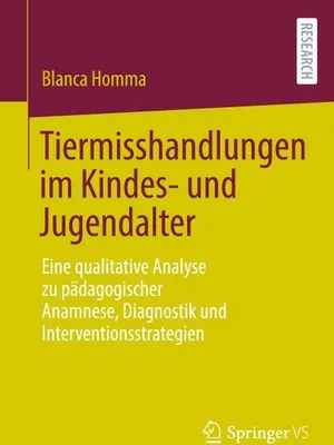 Produktbild von Tiermisshandlungen im Kindes- und Jugendalter