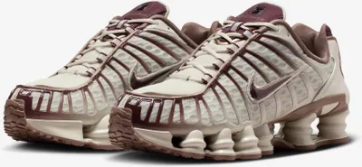 Produktbild von Nike Shox TL "Light Bone Burgundy Crush" Braun, Größe: 37.5