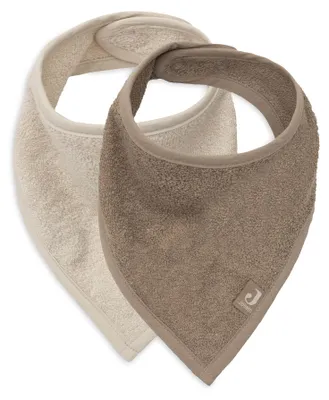 Produktbild von Jollein 029-867-68224, Dribbel-/Bandana-Lätzchen, Sand, Braun, Unisex, Kind, 36 Monat( e), Einfarbig