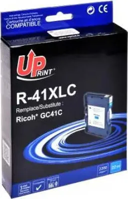 Produktbild von Tintengel UPRINT GC41M, RICOH, 36ml, 2500 Kopien, 405762, Cyan