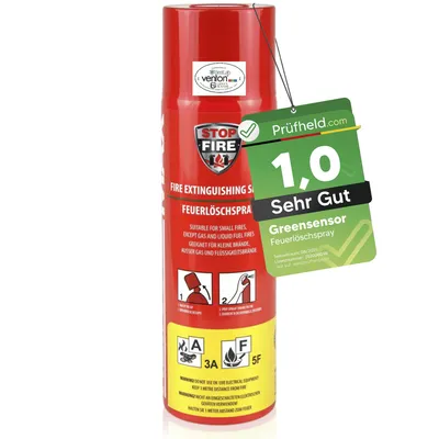 Produktbild von [Test , Note 1,0] GREENSENSOR Premium Feuerlöschspray 500 ml