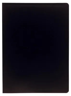 Immagine prodotto di Cartellina da esposizione in pp 300µ morbida con 80 tasche in granulato, opaca, per il formato din a4 Nero