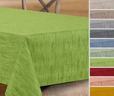 Image de Nappe ronde en tissu absorbant, 140 x 200 cm