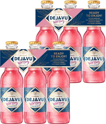 Produktbild von Oriental Déjàvu Wild Berry Aperitif – 6er-Pack 10% Vol. - 6 x 200 ml- [Enthält Sulfite]