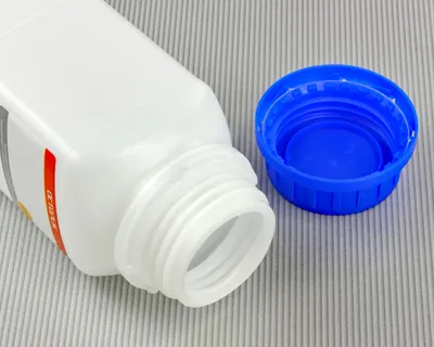 Immagine prodotto di 10x Bottiglia da 500 ml di ampio collo con tappo a vite, bottiglia chimica, bottiglia da laboratorio