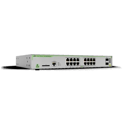 Produktbild von Allied Telesis AT-GS970M/18-50, Managed, L3, Gigabit Ethernet (10/100/1000), Rack-Einbau, 1U
