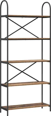 Zdjęcie produktu dla Półka na książki Stare drewno 80 x 30 x 183 cm