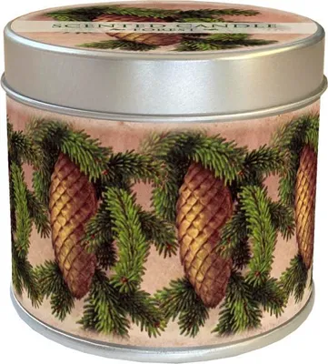 Obrázok produktu pre Vonná svíčka v plechové dóze Christmas Lights Conifer
