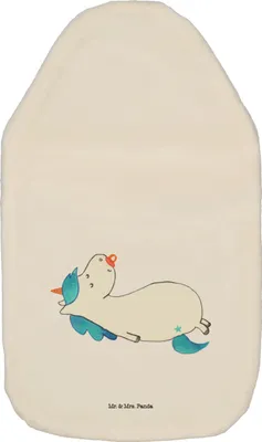 Produktbild von Mr. & Mrs. Panda Wärmekissen Einhorn Schnuller - Weiß - Geschenk, Einhörner, Flauschige Wärmflasche, Geburt, Geburtstag, Mama, Baby, gummi, wärmebeutel, Unicorn, Mutter