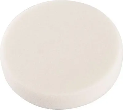 Zdjęcie produktu dla Piankowa tarcza polerska T20, biała, W150x30mm, rzep