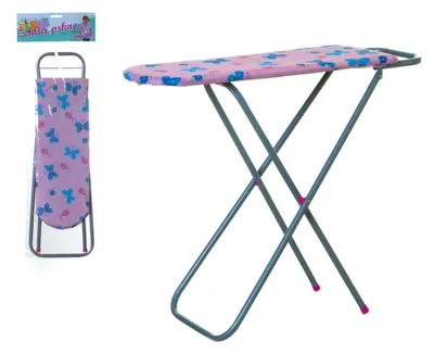 Obrázok produktu pre Žehliaca doska kov/drevo 19x61cm výška 51cm v taške