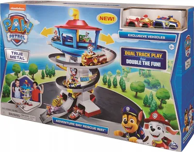 Zdjęcie produktu dla PAW Patrol 6058281, Zestaw pojazdów i torów, 3 lat(a), Wielobarwny