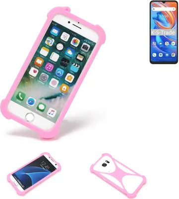 Produktbild von K-S-Trade Handy Hülle kompatibel mit UMIDIGI A13S Schutz Hülle Bumper Silikon Schutz Hülle Cover Case Silikoncase Silikonbumper TPU Softcase