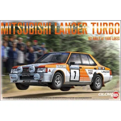 Zdjęcie produktu dla 1/24 Mitsubishi Lancer Turbo Producent: NUNU-BEEMAX