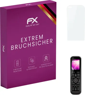 Produktbild von atFoliX FX-Hybrid-Glass Displayfolie kompatibel mit Logitech Harmony 950 / Elite Glasfolie