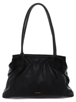 Productafbeelding van PICARD Leer schoudertas Drape Cityshopper Cafe donkerbruin