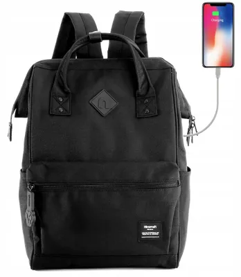 Produktbild von Himawari 9004 Urban Rucksack mit USB für Laptop 14,1"