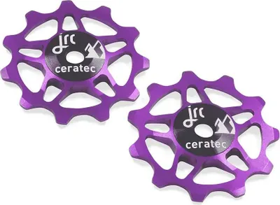 Image de Jrc Components Ceramic Jeu de galets de dérailleur vélo argent 11t argent 11t