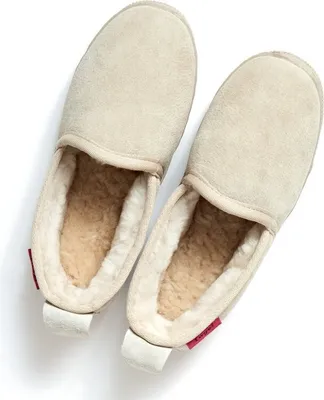 Produktbild von Hausschuhe Lammfell Typ "Java", beige, 39
