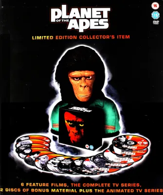 Produktbild von Planet Of The Apes – Ultimate Edition (14 Disc Ape Head) (nur Originalversion) [14xDVD]