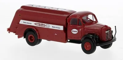 Produktbild von Brekina Borgward B 4500 Tankwagen rot, 1951, Esso 43028