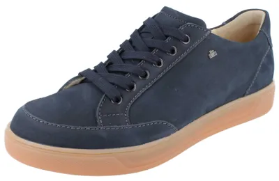 Produktbild von FINN COMFORT Motril Herren Halbschuhe dunkelblau Nubukleder - Größe: UK 8,5
