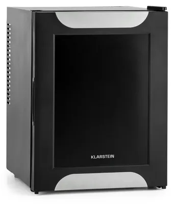 Produktbild von Klarstein Mini Kühlschrank für Zimmer, 33L Mini-Kühlschrank für Getränke & Kosmetik, Kleine Minibar, Kühlschrank Klein & Leise, Verstellbare Ablage, Kleiner Skincare Kühlschrank 5-15°C
