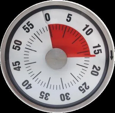 Zdjęcie produktu dla Efalock Timer Nautik czarny - srebrny