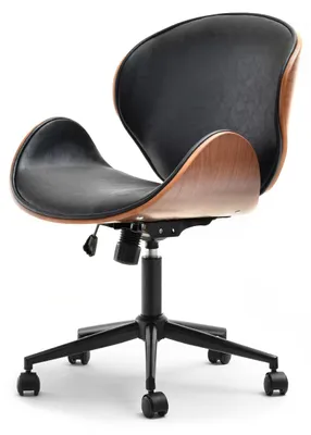 Immagine prodotto di Sedia di design YLSA - noce / nero antico / nero