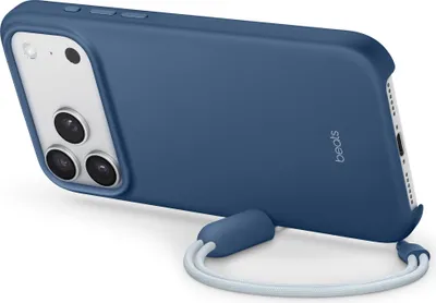 Productafbeelding van Beats Kickstand hoesje voor iPhone 17 Pro Max met MagSafe en camera-bediening (steenblauw)