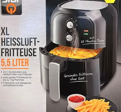 Produktbild von StarQ XL Heißluftfritteuse HLF1, 5,5 L
