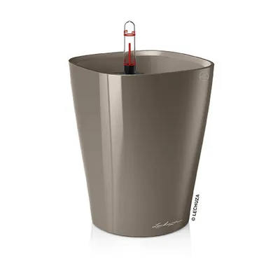 Obrázek produktu pro Lechuza Samozavlažovací květináč Mini Deltini, průměr 10 cm, světle hnědá