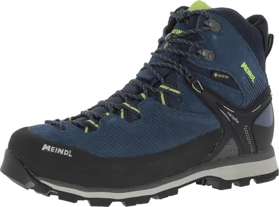 A single hiking boot is shown against a white background.