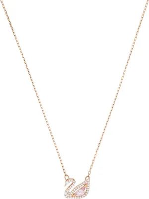 Produktbild von SWAROVSKI Damen Schwan Halskette Rosa SWAN 5469989
