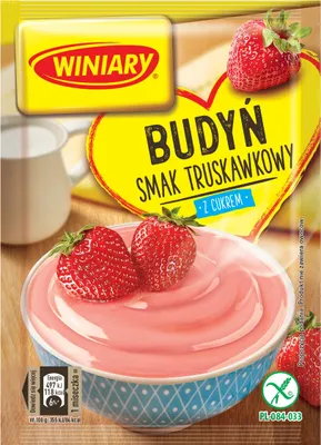 Obrázok produktu pre Winiary jahodový puding – Rýchly a chutný dezert, 60 g