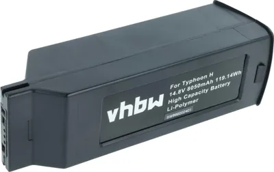 Produktbild von vhbw Akku Ersatz für Yuneec YUNH105, YUNTYH105 für Drohne Multicopter Quadrocopter (8050 mAh, 14,8 V, Li-Polymer)