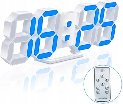 Obrázok produktu pre Elektronické hodiny s diaľkovým ovládaním, LED budík, teplomer, časovač