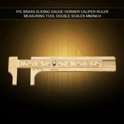 Image de Vernier Caliper,Double Scale Vernier Caliper,Brass Vernier Caliper,mm/inch Vernier Caliper,Caliper Ruler