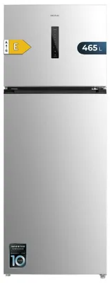 Obrázek produktu pro Cecotec 02072, 465 l, SN-T, 4,5 kg/24h, E, Přihrádka Fresh Zone, Nerezová ocel