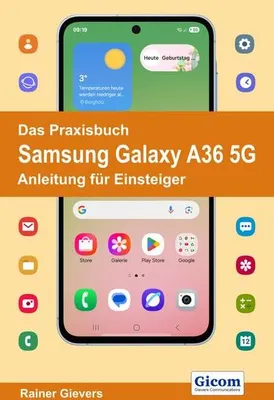 Obrázek produktu pro Das Praxisbuch Samsung Galaxy A36 5G - Anleitung für Einsteiger